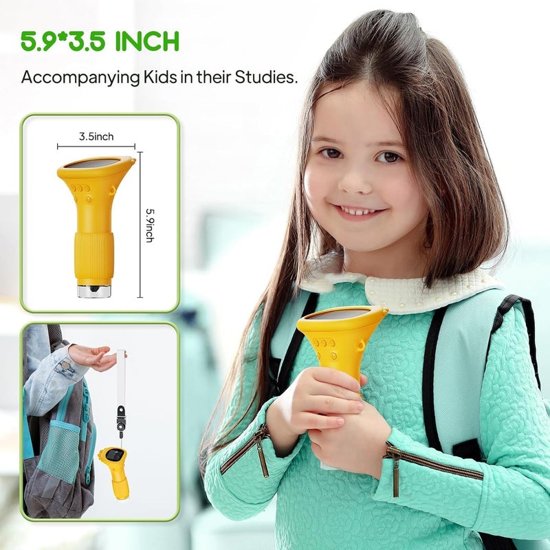 Ashfly Kids Microscope - 1000X Portable Microscope for Kids, Photo & Video Miniscope Pocket Microscope Gifts, 2'' Digital Screen | Ideal for Boys Girls Age 3-12 - Image 3